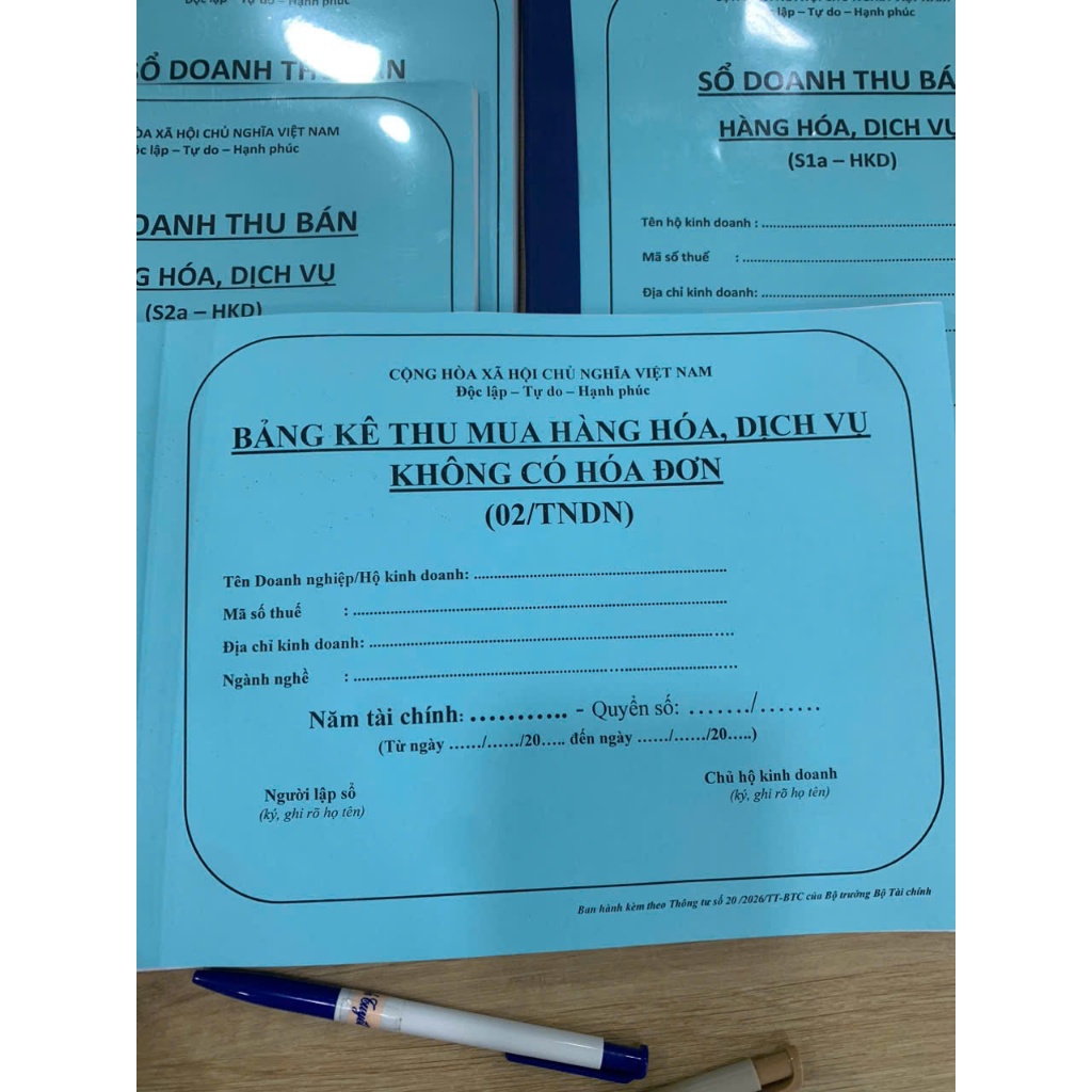 [NEW MODEL 02/TNDN] - รายชื่อการซื้อโดยไม่มีใบแจ้งหนี้ TT20/2026-BTC รุ่น 02/TNDN, Business house