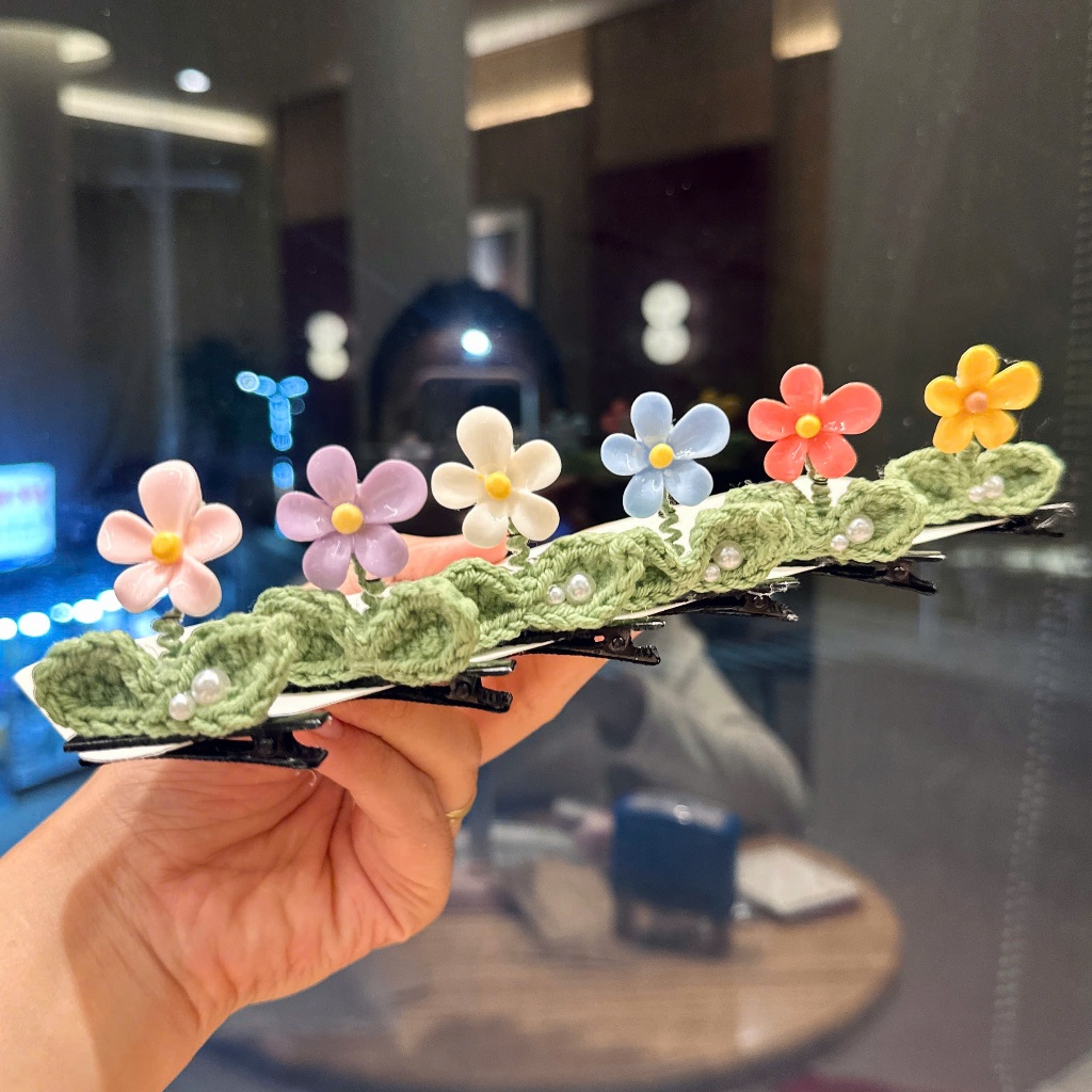 คลิปสปริง XO Sprout คลิปสปริงดอกไม้สีสันสดใสสําหรับเด็กทารกที่ผลิตโดย mami ของ Cloudy