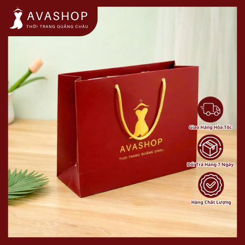 ถุงของขวัญกระดาษ Avashop