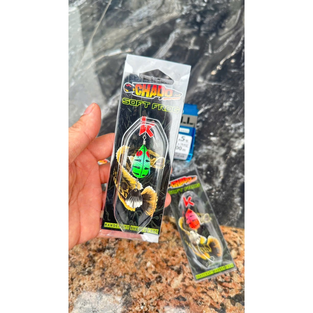 Combo ซื้อ 1 Chado H1 Lure สีสุ่มและรับร่ม Pitbull 1 ตัว x8 100m รับ 3 ตัว Extra Link Locks