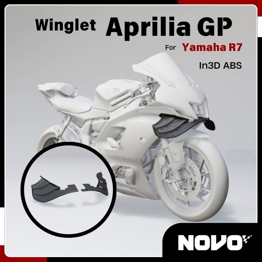 Aprilia GP Wind Wing สําหรับ Yamaha R7, Winglet - NOVO moto