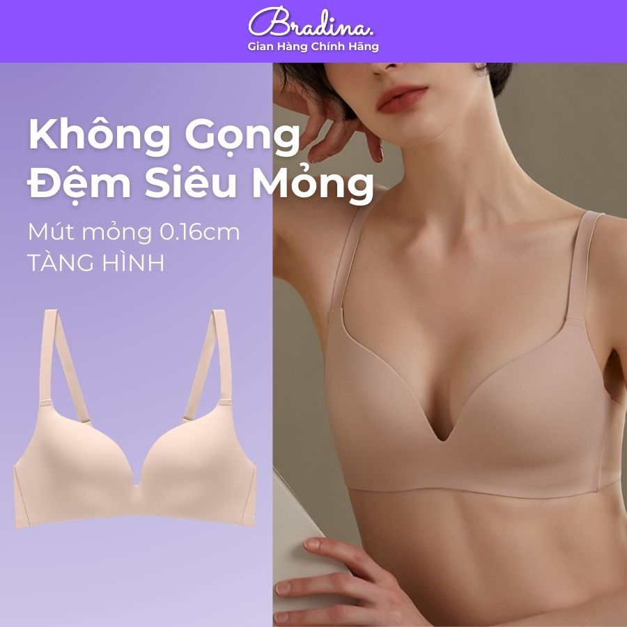 [New Collection] Bradina VLine บราบุนวมไร้ตะเข็บ บางพิเศษ ALKG24