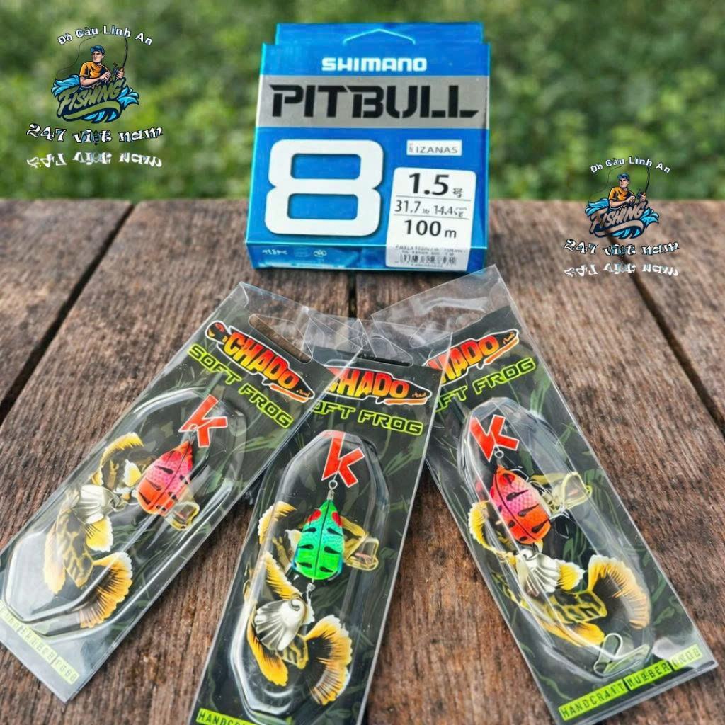 Combo CHADO H1 Fishing LURE + ทนทานสุด 100m X8 PE สายร่มชูชีพ ฟรี 3 U Locks LURE FISHING SHOP 99