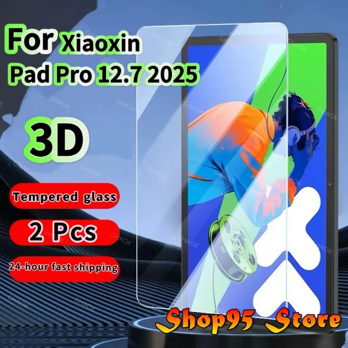 1 กระจกนิรภัยป้องกันรอยขีดข่วนสําหรับ Lenovo Yoga Tab Plus Lenovo Idea Tab Pro 12.7" 2025