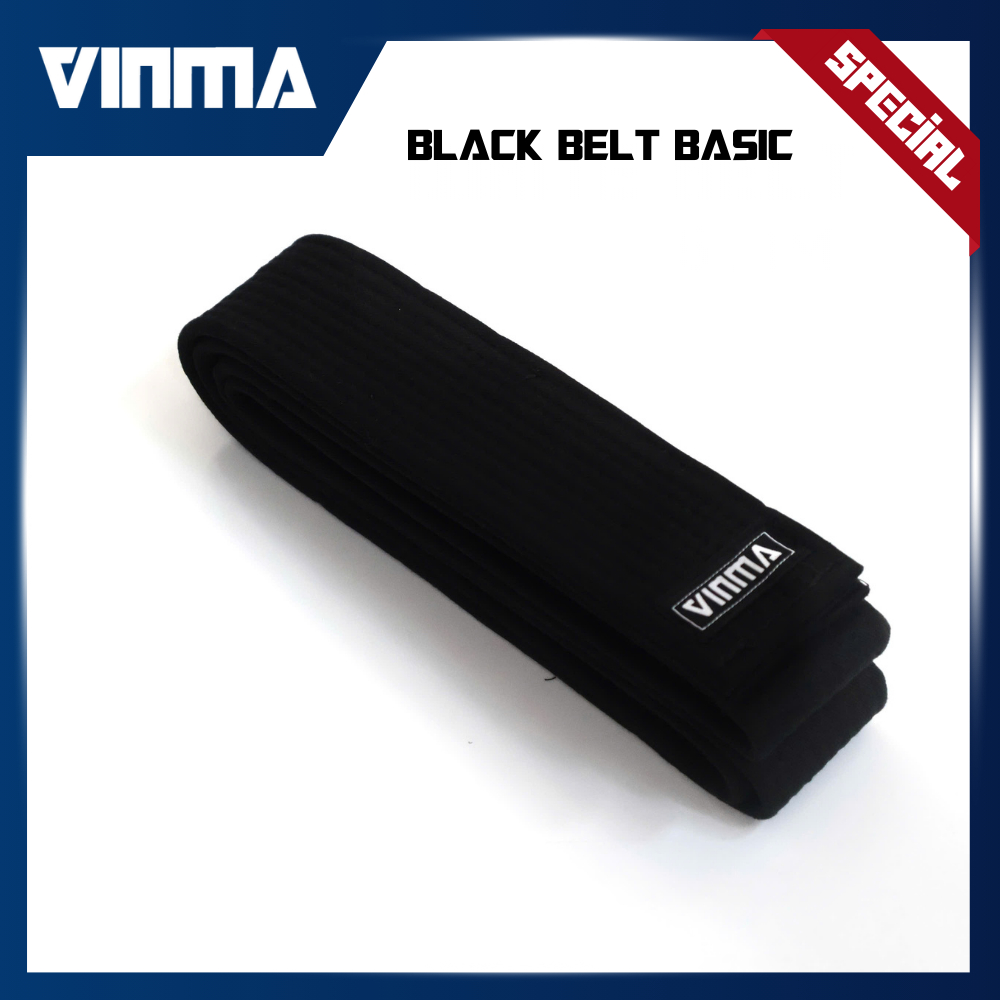 VINMA เข็มขัดสีดําล้วนไม่มีเย็บปักถักร้อย (L02)_เข็มขัดสีดําขั้นพื้นฐานสไตล์มินิมอลรุ่นหนาสําหรับศิล