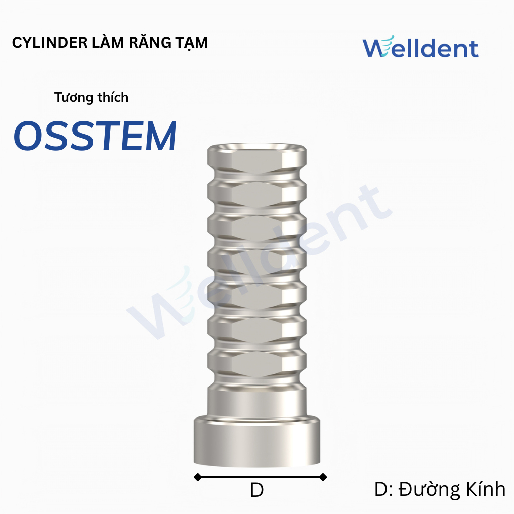 กระบอก – ใช้ได้กับ Osstem, Neobiotech, Biotem, Megagen ST, Hissen
