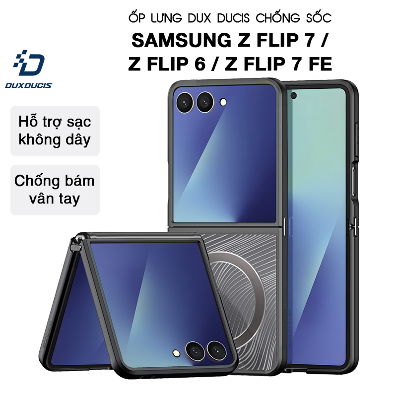 DUX DUCIS เคส Samsung Z Flip 7/ Z Flip 6/ Z Flip 7 FE (AIMO MAG SERIES) - รองรับการชาร์จแบบไร้สาย