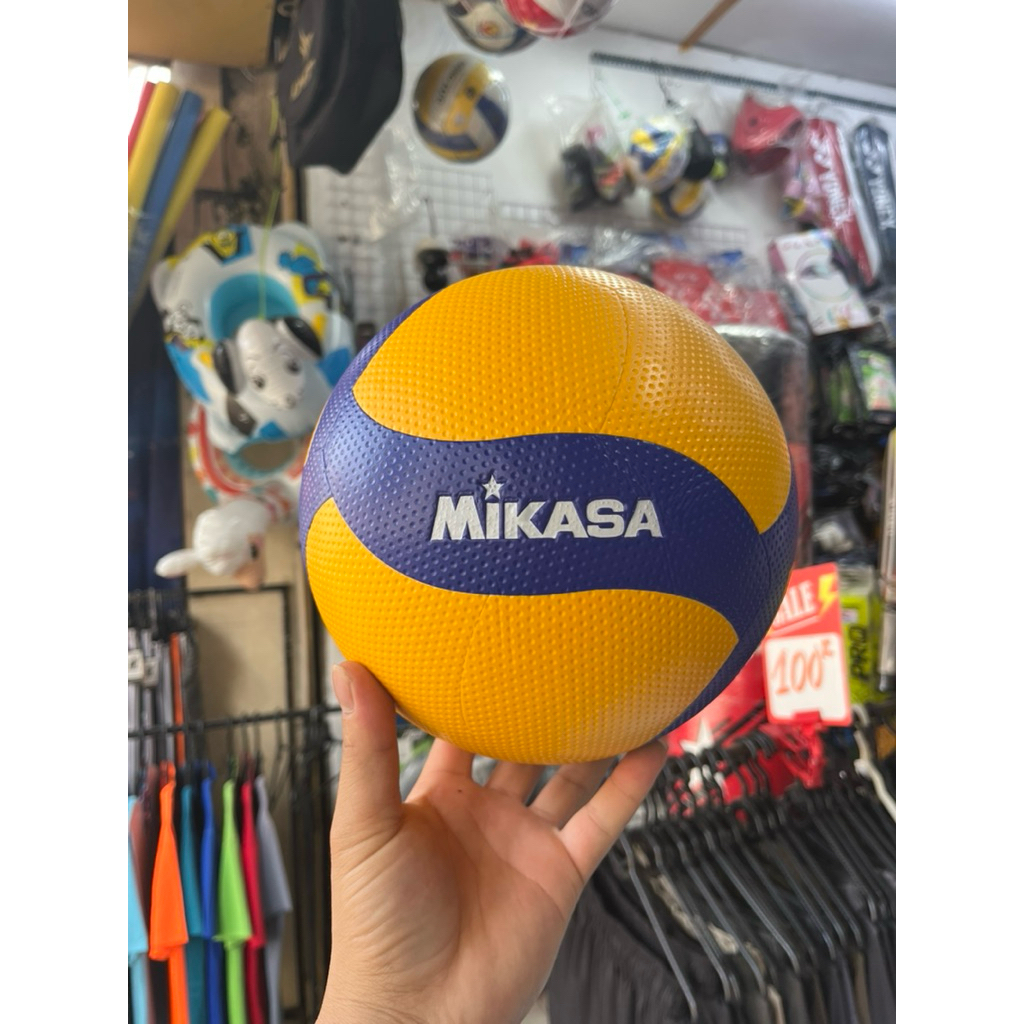 วอลเลย์บอล Mikasa V200W (แถมปั๊มและตาข่ายบอล)