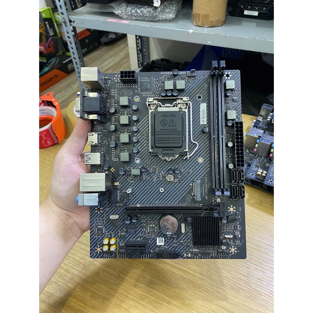 เมนบอร์ดสีสันสดใส H510M-K M.2 V20 | Intel H510, ซ็อกเก็ต 1200, mATX, 2 ช่อง DDR4