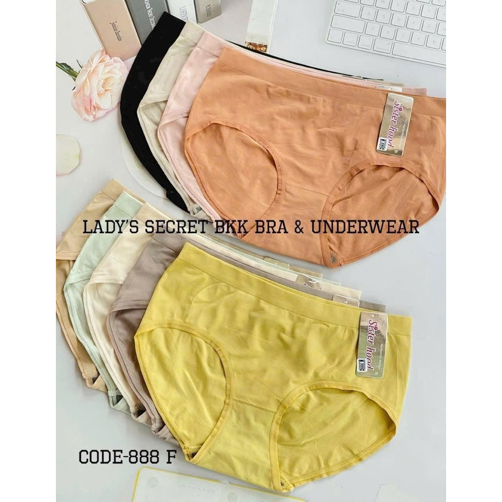 SISTERHOOD MC888 คุณภาพสูง TEXTILE THAILAND UNDERWEAR- Freesize 45-57kg