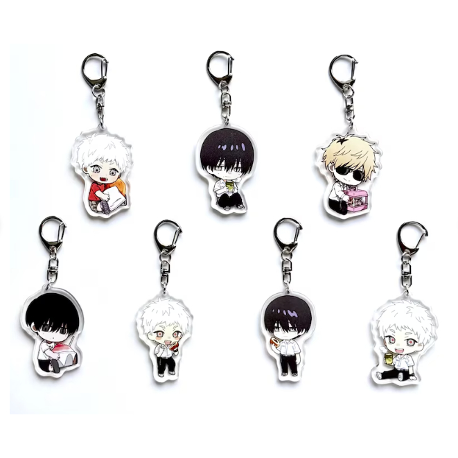 พวงกุญแจอะคริลิค Hikaru Died ฤดูร้อน Hikaru Died พวงกุญแจสองด้าน, Hikaru, Yoshiki, ของขวัญวันเกิด, G