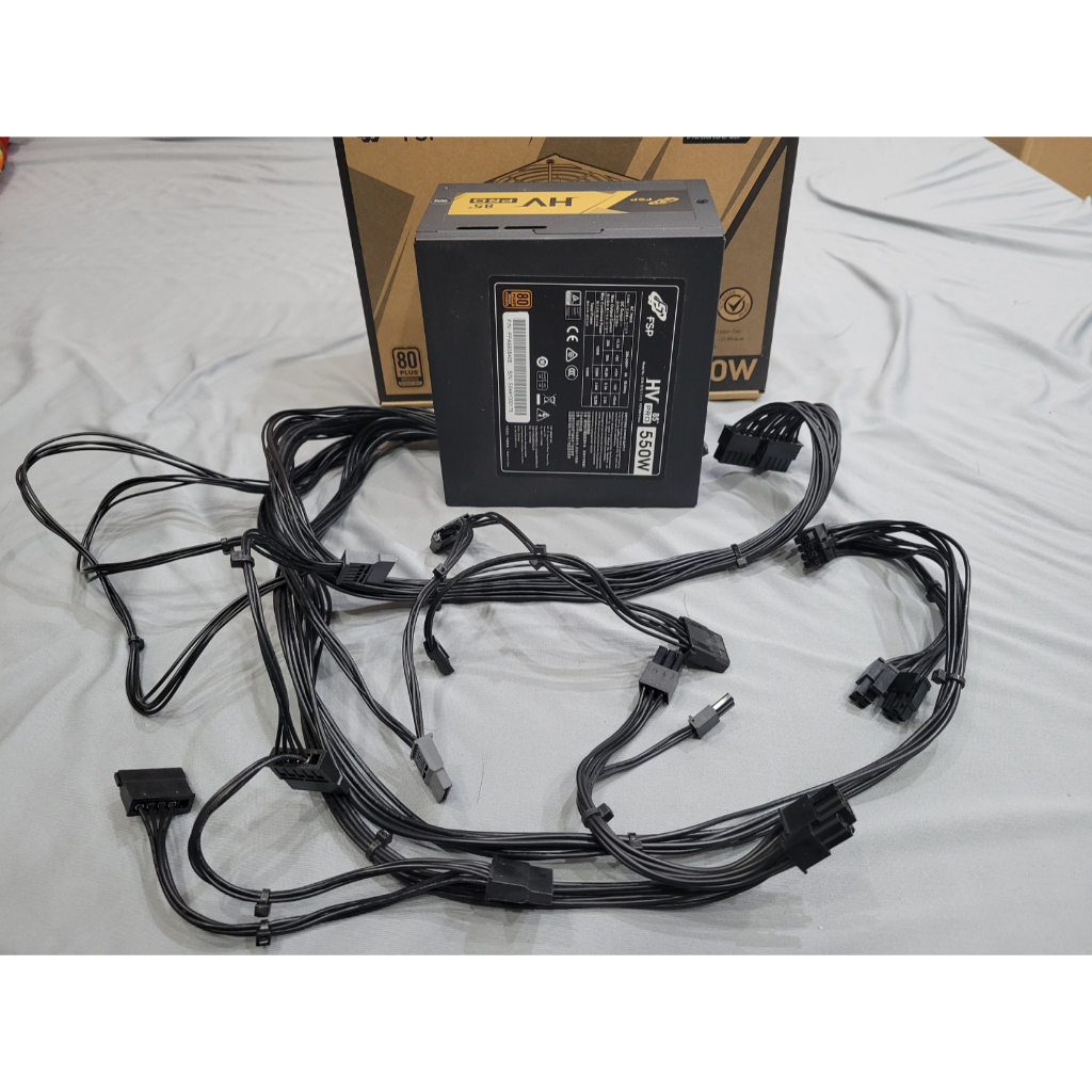 FPS HV PRO 85+ 550W BRONZE Power Supply/INSTANT WIRE - ผลิตภัณฑ์ PPA ของแท้5505405