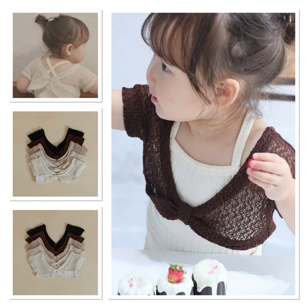 เสื้อแจ็คเก็ตครอป SONGSONG PEEKABOO