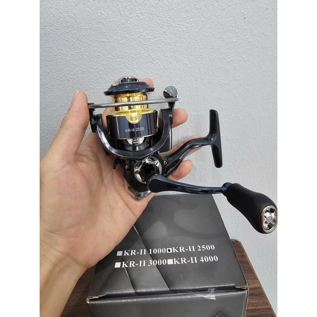 [ที่ชื่นชอบ] รอกตกปลารุ่น 2 ของ Bearking KER - รอกตกปลาระดับพรีเมียม KR-II 1000 ถึง 6000