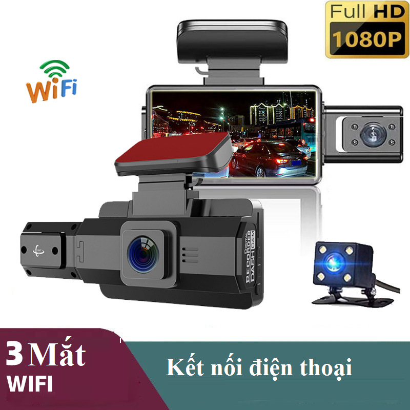 Dashboard Camera สําหรับบริการยานพาหนะและครอบครัว G60.3 พร้อมแว่นตาแบบเดียวกัน เชื่อมต่อดูผ่านแอป