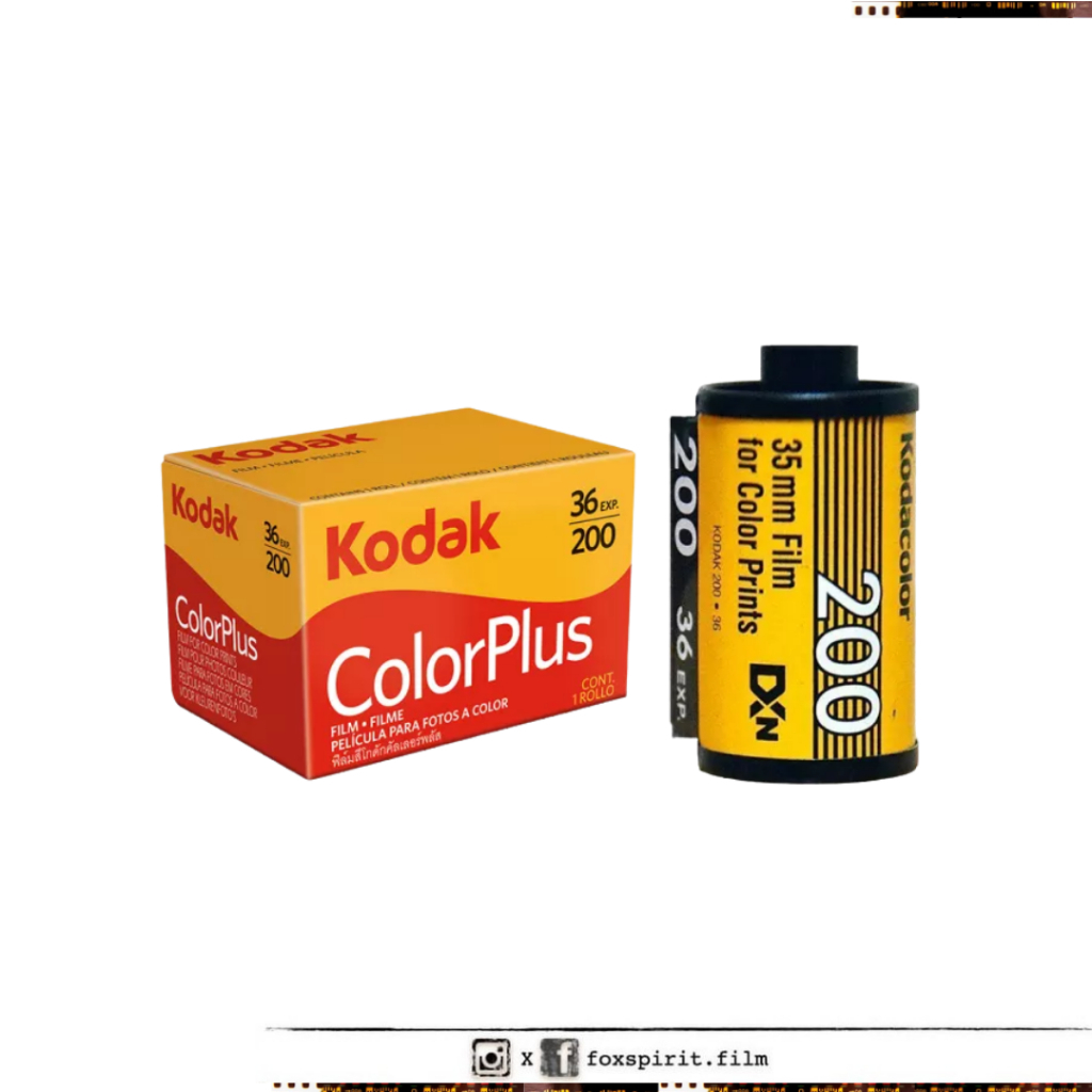 Kodak ColorPlus - ISO 200 - ฟิล์ม 35mm - 36 Exp