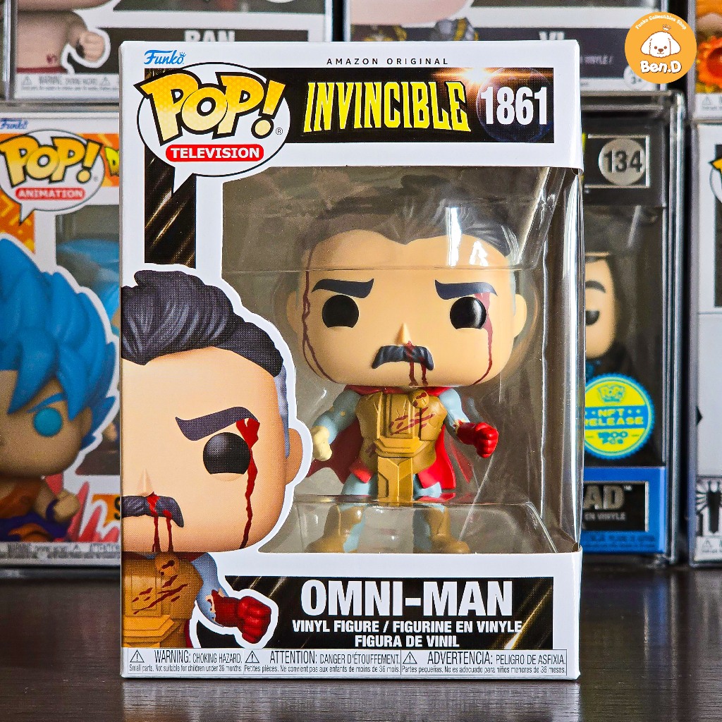 ฟังโก้ป๊อป! ฟิกเกอร์ Funko POP! โทรทัศน์: Invincible - Omni-Man 1861