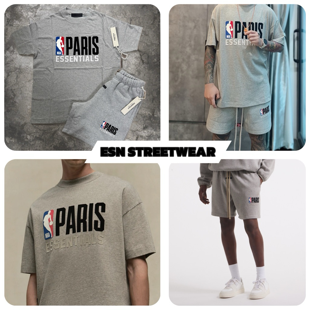 [ของแท้] Tee & Short Essentials Fear Of God X NBA ของแท้ Essentials x NBA Summer Set ของแท้