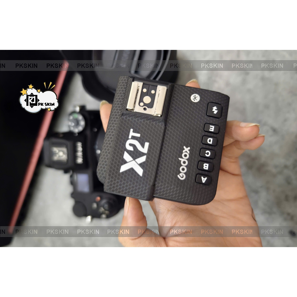 สติ๊กเกอร์ผิว 3M สําหรับ Trigger Godox X1T, X2T, X3s, X3s pro, Xpro =>>> 3M EMERGED SKIN มาตรฐาน 208