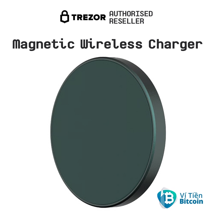 เครื่องชาร์จไร้สายแบบแม่เหล็ก Trezor