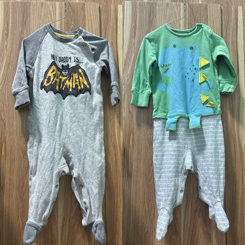 Body suid พร้อมถุงเท้าสําหรับเด็กแขนยาวรูปจระเข้ซูเปอร์ฮีโร่ 12-18m มือ 2