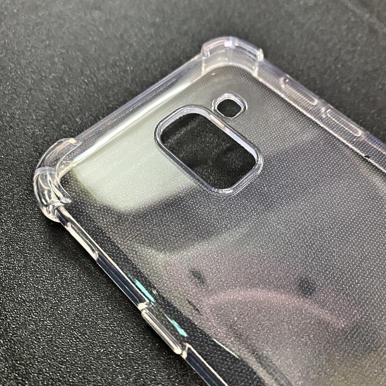 Combo of 5 - เคส Samsung J6 ยืดหยุ่นใสกันกระแทก - การป้องกันที่เหมาะสม, รักษาความงามของโทรศัพท์