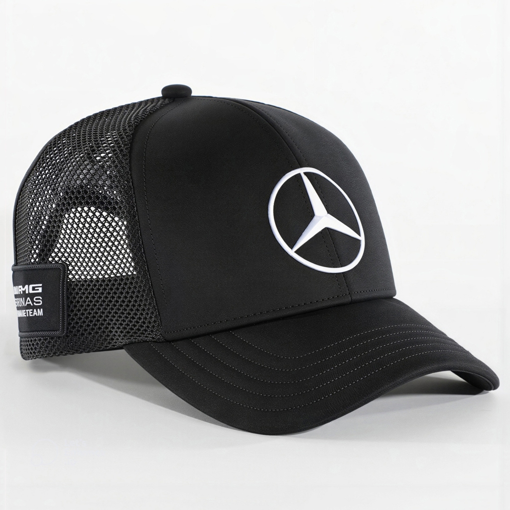 Adidas TRUCKER MERCEDES HAT - AMG PETRONAS FORMULA ONE TEAM - JX1418