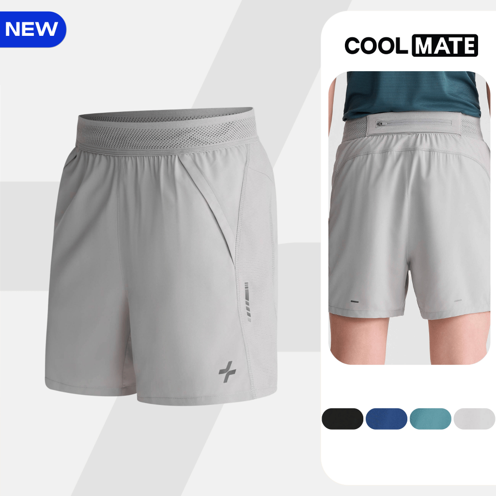 Coolmate กางเกงวิ่งขาสั้นกีฬาผู้ชาย Swift Run สวมใส่สบาย