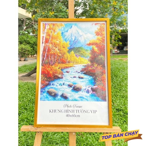 กรอบรูป - กรอบใบรับรอง 40x60 ซม. - กรอบติดผนังตั้งโต๊ะ