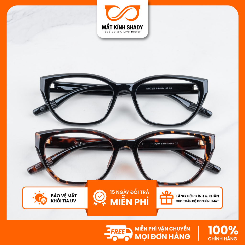 TR Shady กรอบแว่นตาพลาสติก Unisex G2893