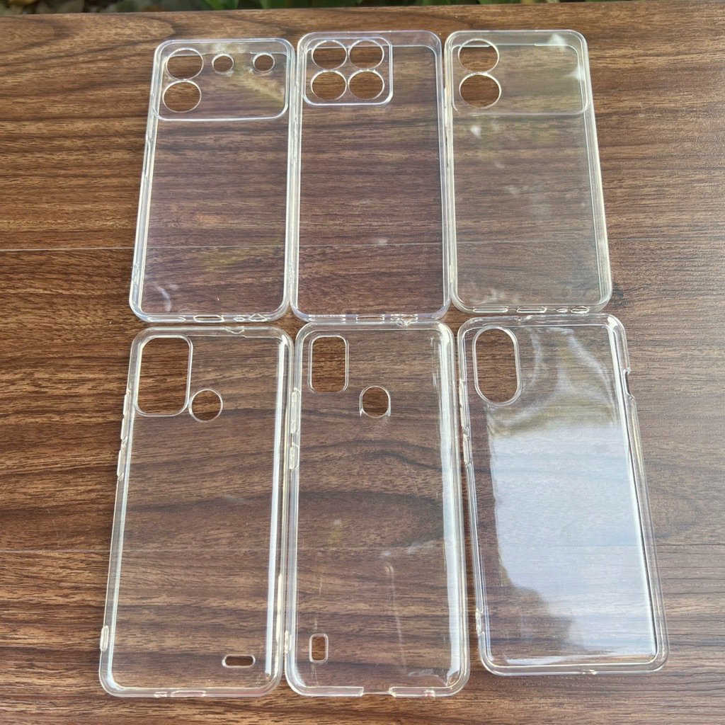 เคส ZTE Blade A31 Plus/ A34/ A35/ A51/A52 / A54/ A55 / A7P ซิลิโคนใสและทนต่อแรงกระแทก 4 มุม