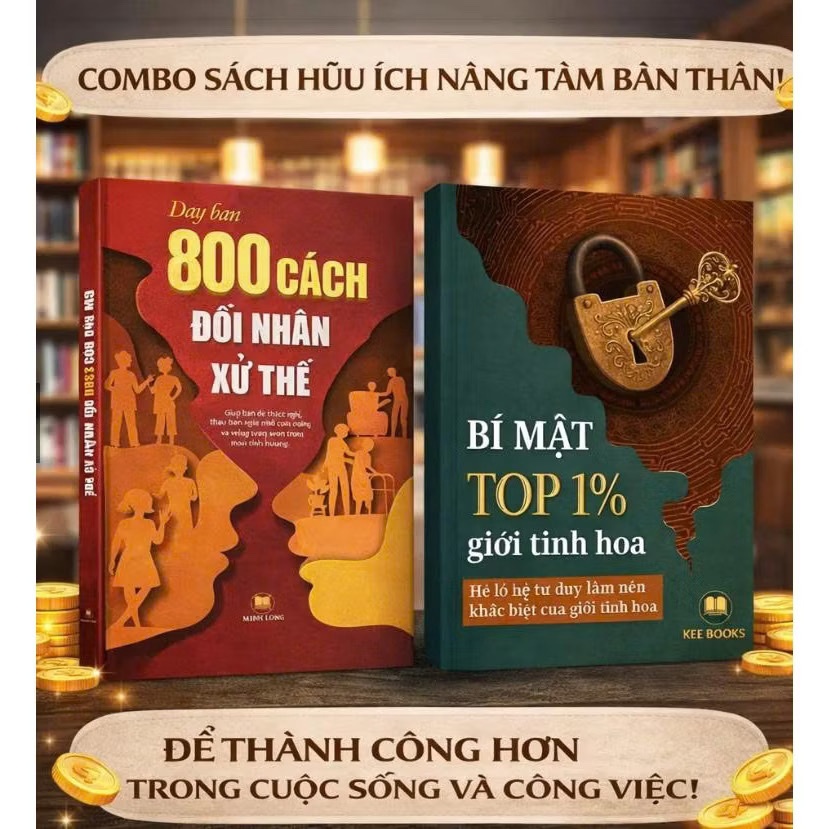หนังสือ – 2-Book Combo: สอนคุณ 800 วิธีรักษาคน + Top Secrets 1% Quintessential World (AVAILABLE) ราคา ถูกที่สุด ดีลบีเคเค