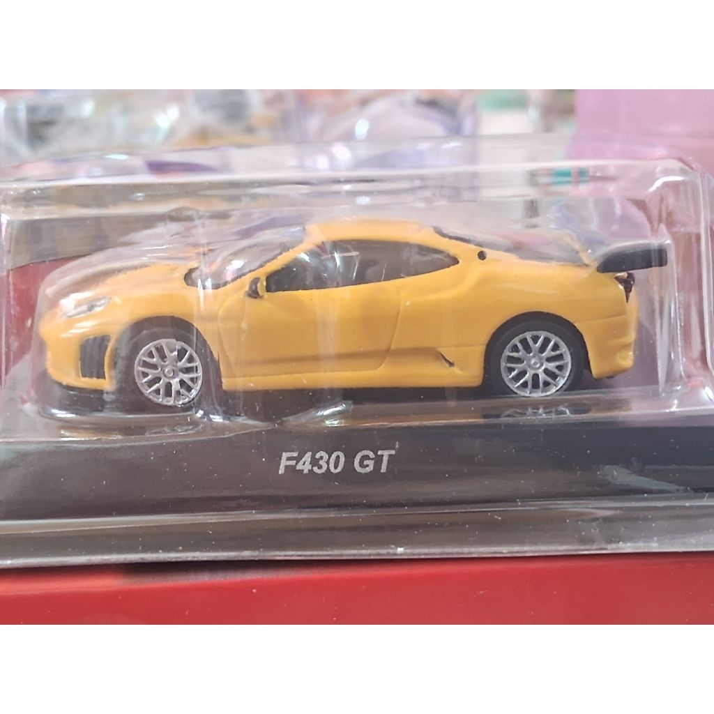 KYOSHO 1/64 - FERRARI F430 GT YELLOW SERIES 10