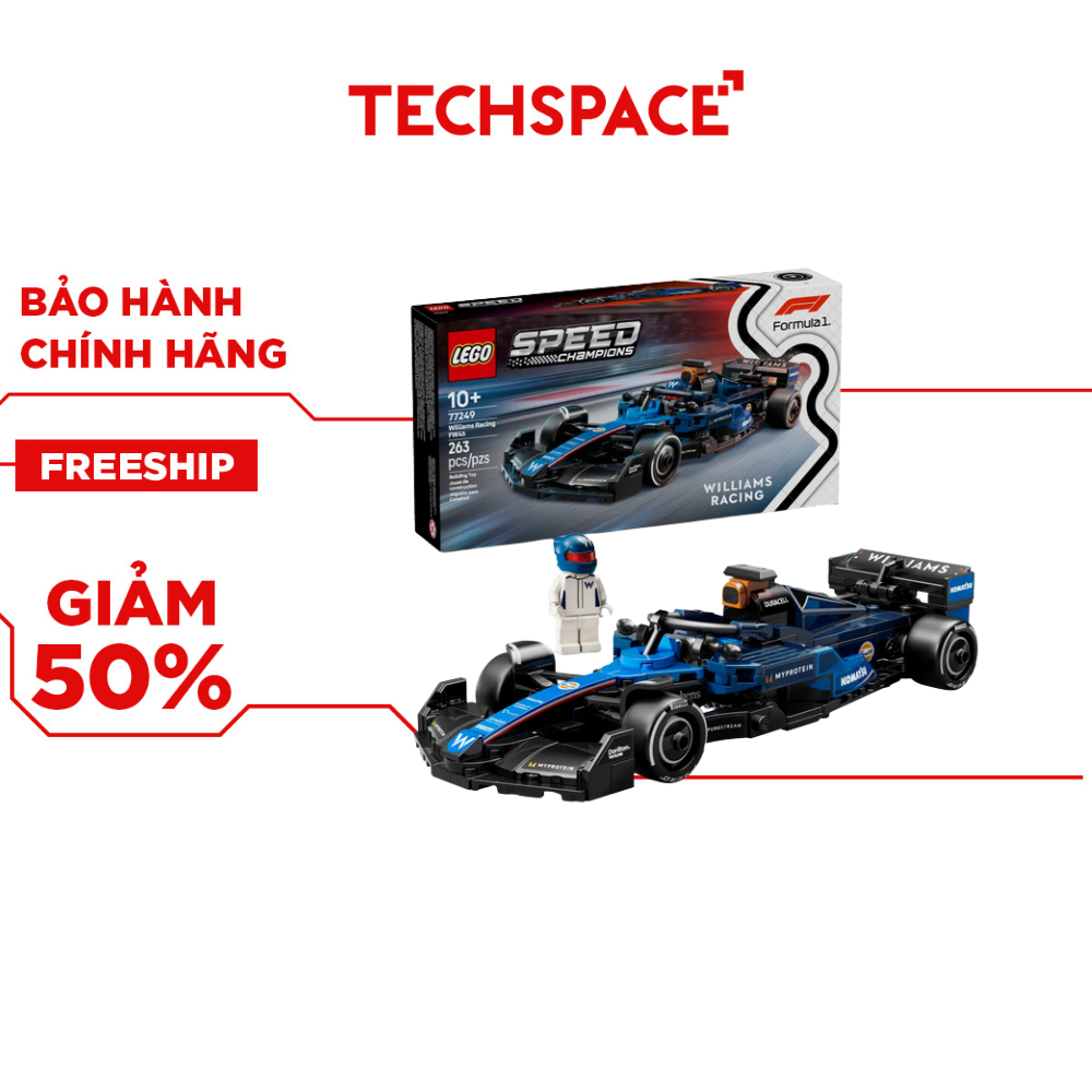 LEGO SPEED CHAMPIONS Williams Racing Fw46 F1 77249 ชุดโมเดล
