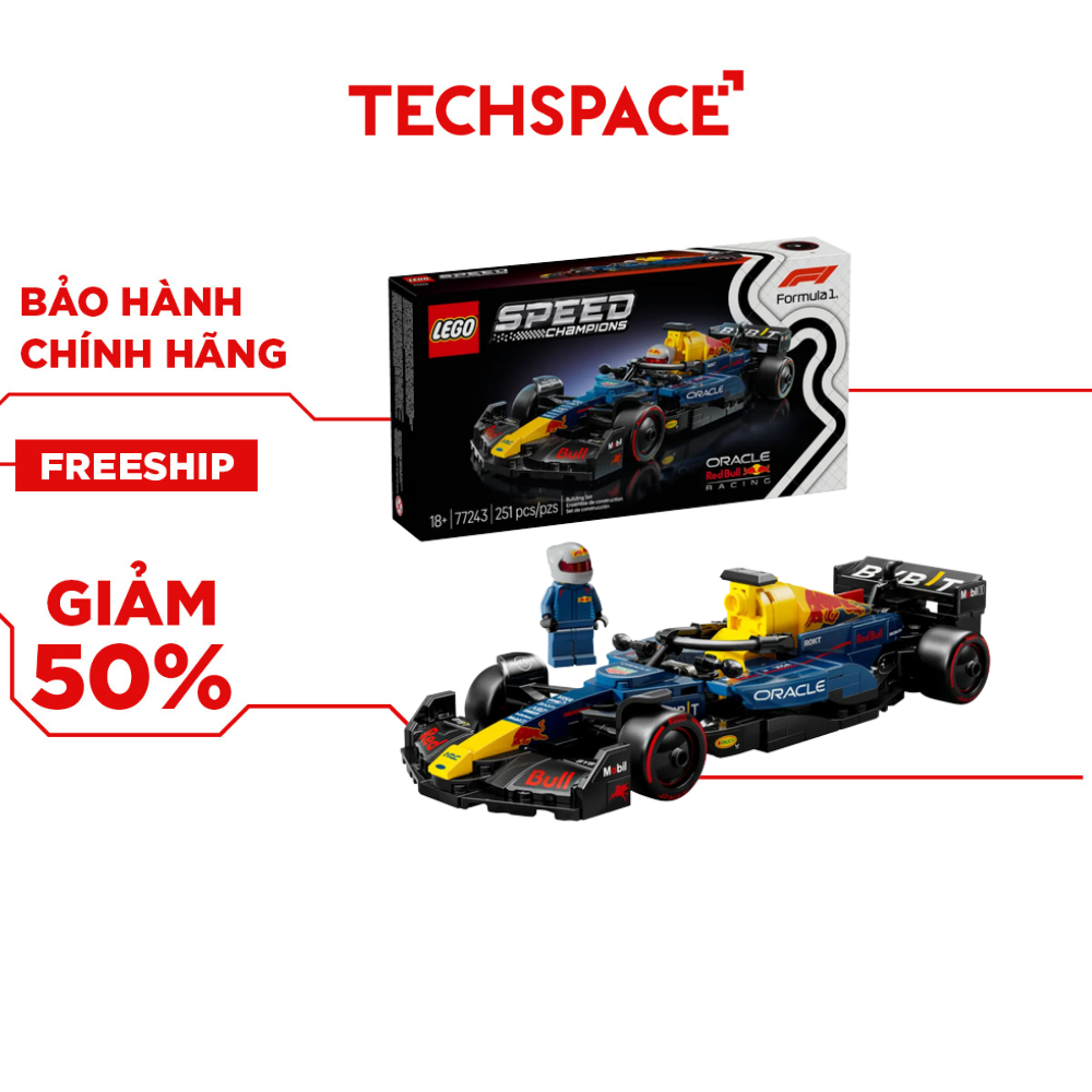 LEGO SPEED CHAMPIONS Oracle Red Bull RB20 F1 77243 Model Set