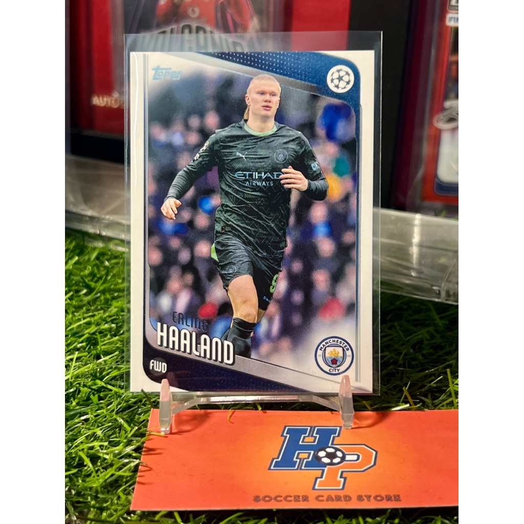การ์ดฟุตบอล Erling Haaland Topps UCC 2025/26
