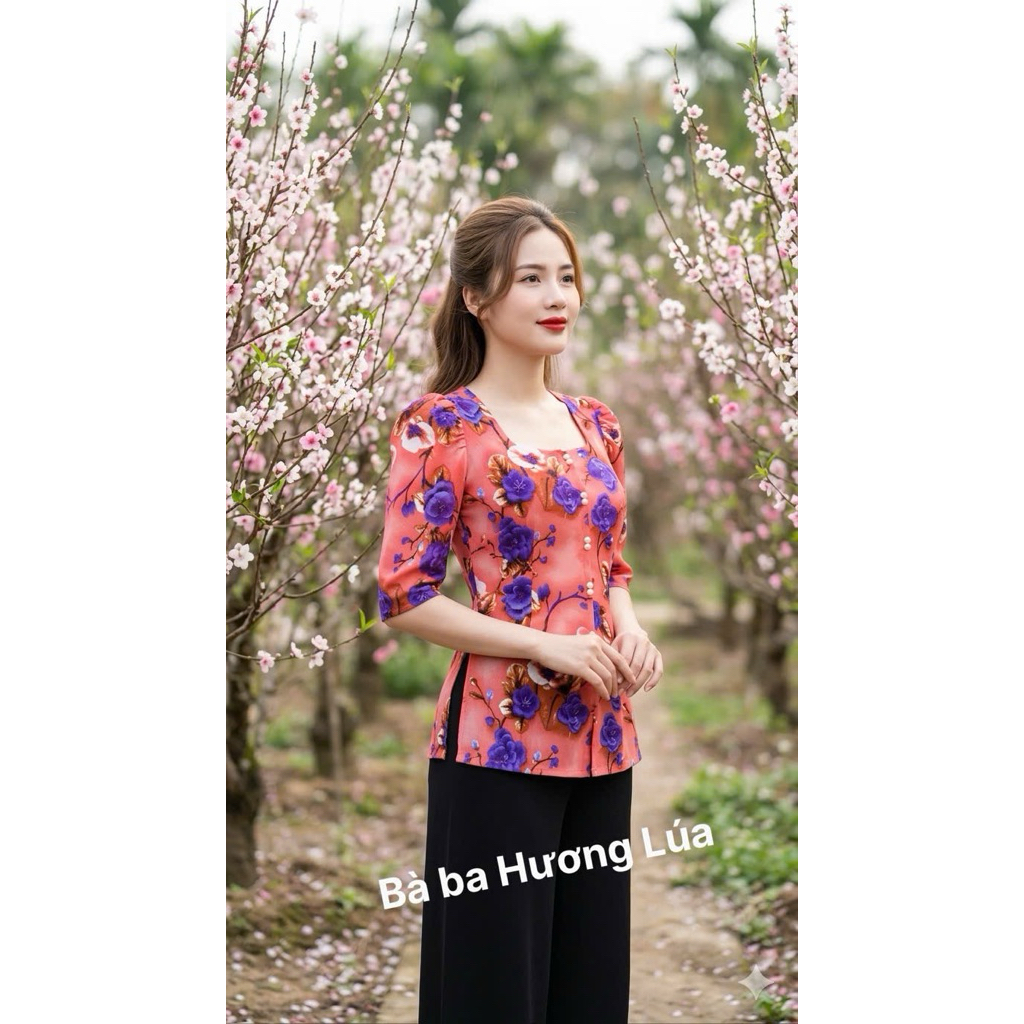 เสื้อ Ba ba odd คอเหลี่ยม และยางยืดตาข่าย