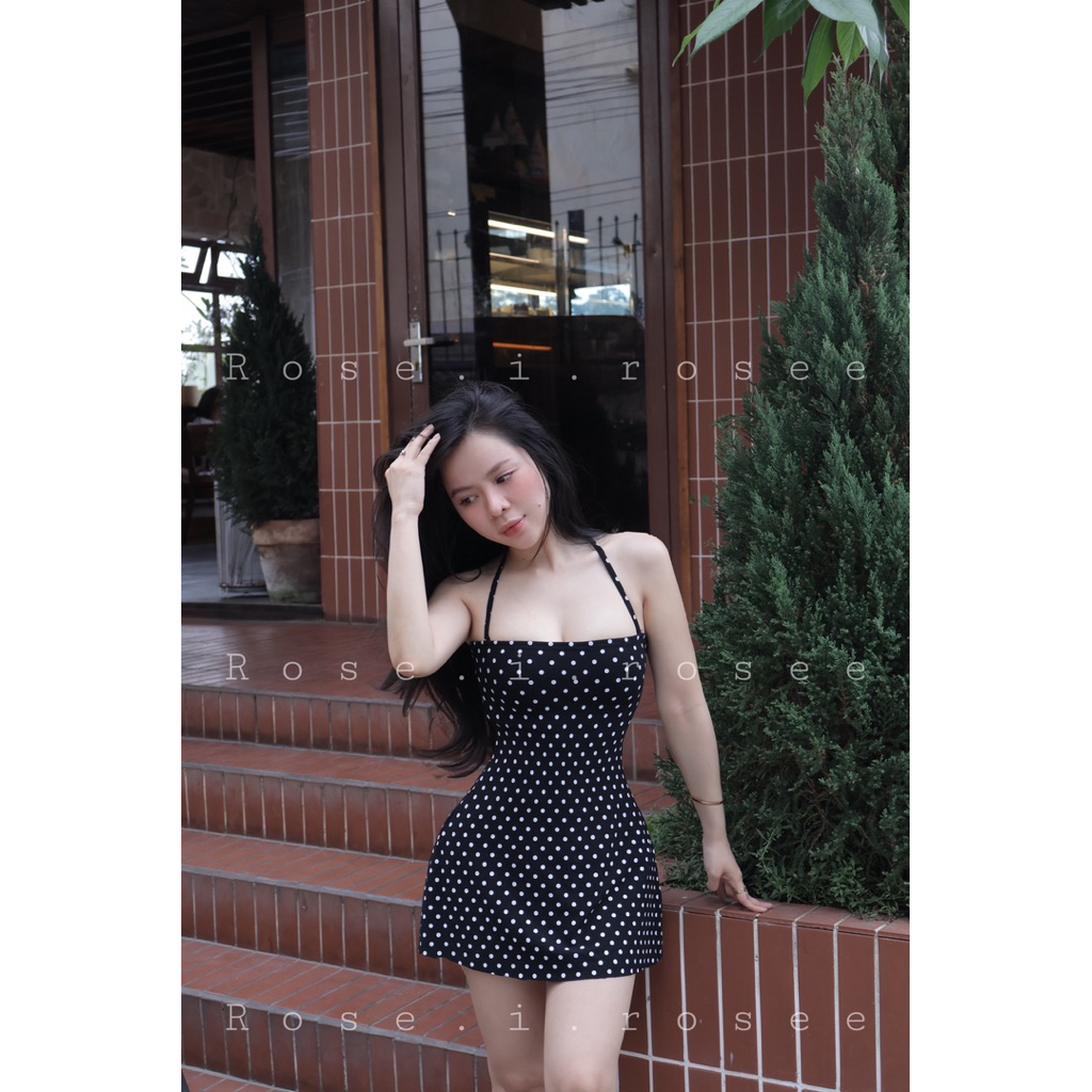 [ D66 ] ชุดเดรสเกาะอก บอดี้คอน