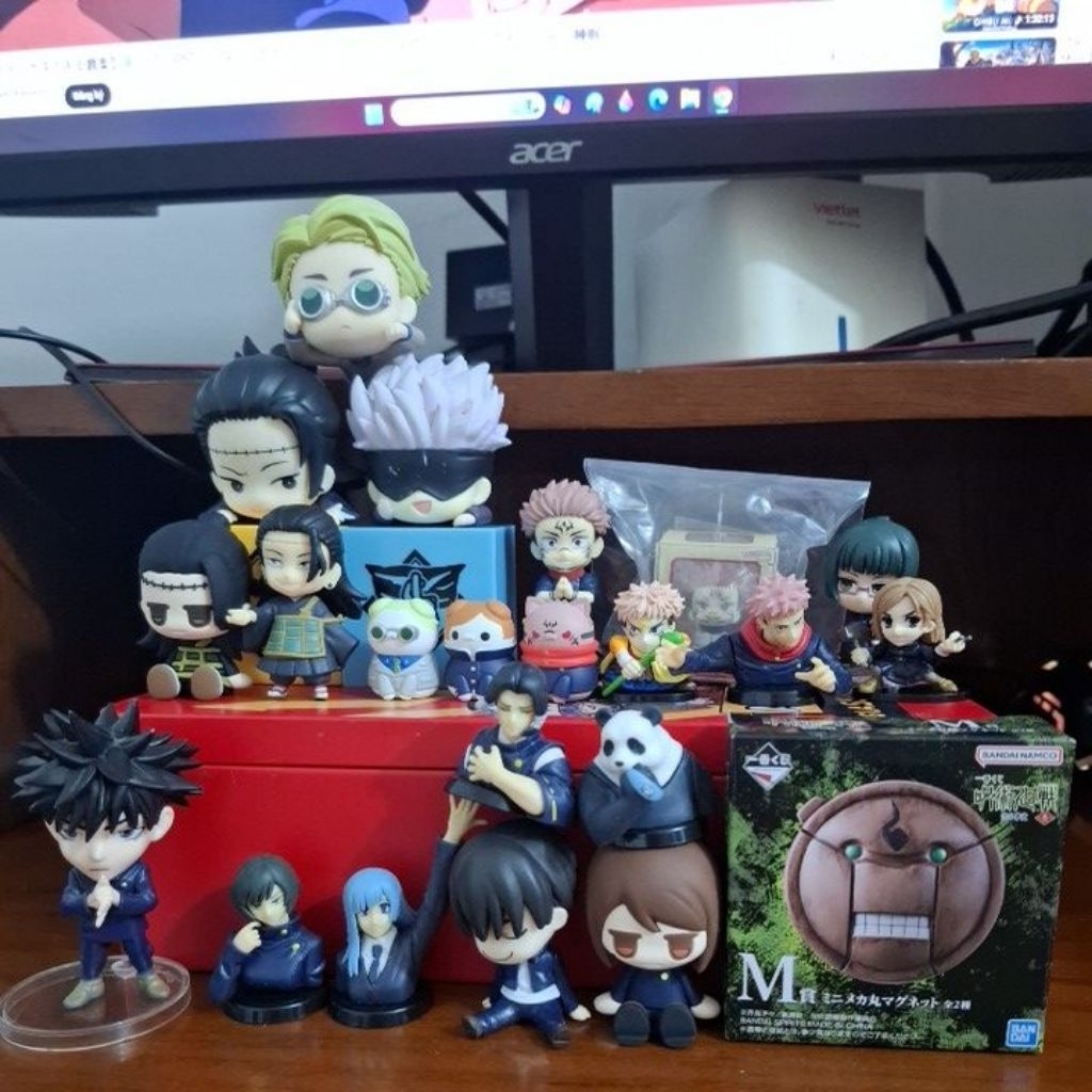 Chibi mini Figure Jujutsu Kaisen - โมเดล Chibi War Spell