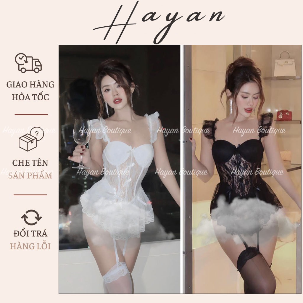 บอดี้สูทลูกไม้ถ้วย CS3 v1 พร้อม FRAME และ PADDING เพื่อปรับหุ่น ชุดคอสเพลย์เซ็กซี่เย้ายวน CS3