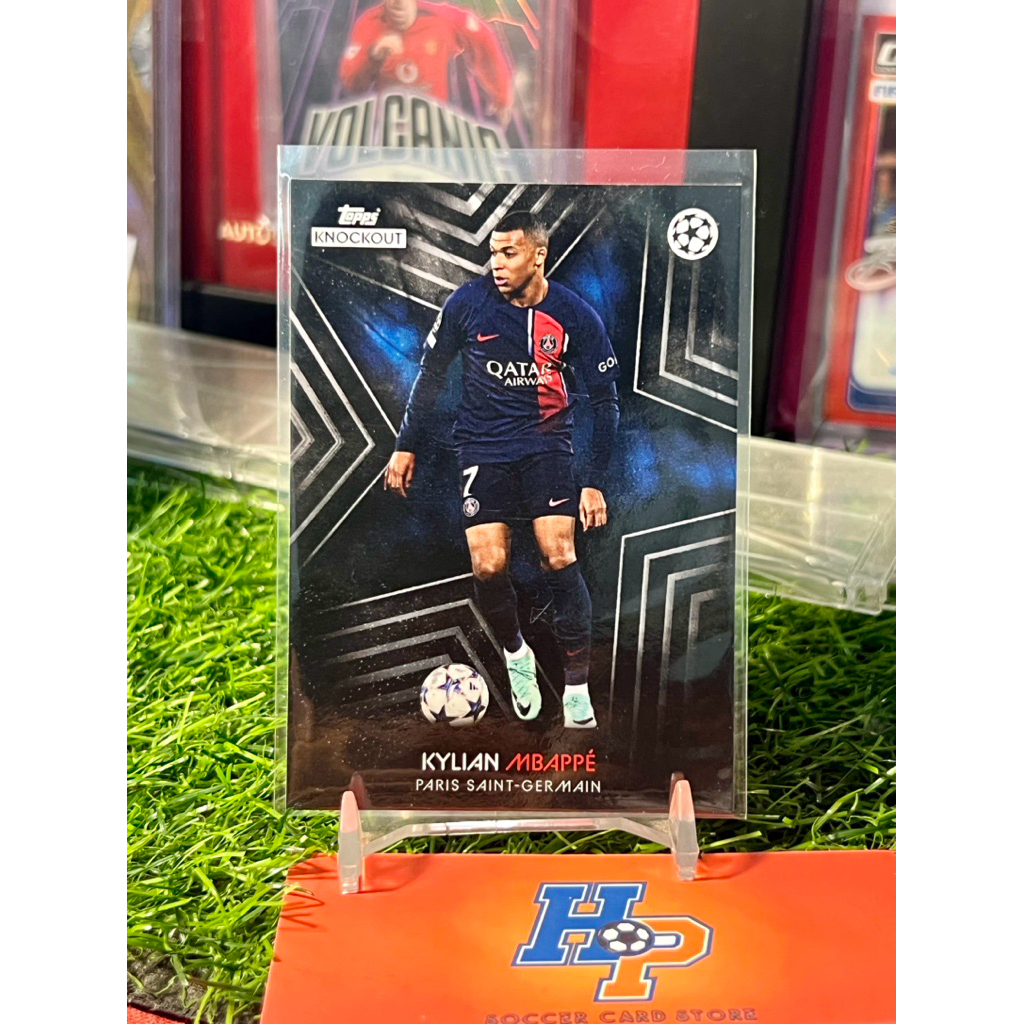 Kylian Mbappe Topps KnockOut การ์ดฟุตบอล 2023/24