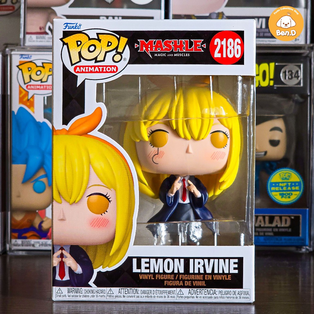 ฟังโก้ป๊อป! ฟิกเกอร์ Funko POP! แอนิเมชั่น: Mashle - Lemon Irvine 2186