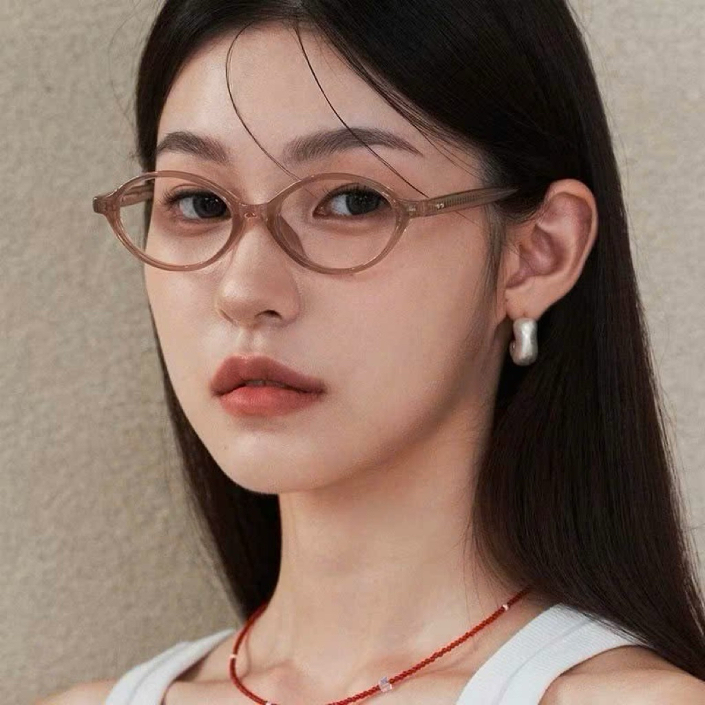 Big House Shop กรอบแว่นตาทรงรี กรอบแฟชั่นเกาหลีน่ารัก K3