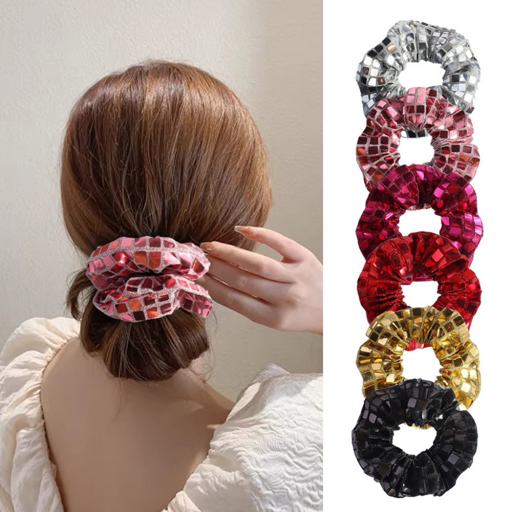 SILVER GLITTER HAIR BAND/ SUPER BEAUTIFUL HAIR BAND - KHUBHY