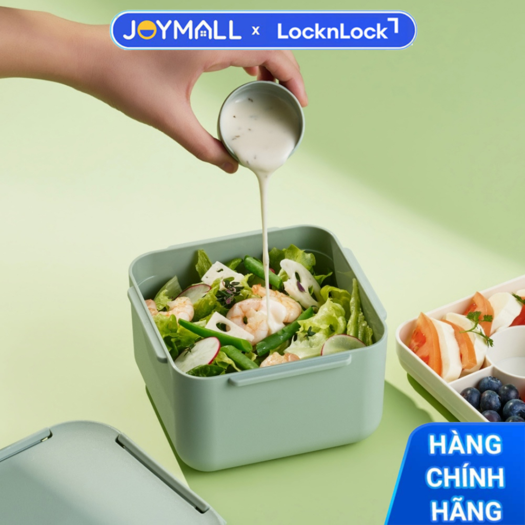 LocknLock TO-GO LCB410 LCB411 LCB412 กล่องข้าวและสลัด 920ml 1.25L 1.3L สินค้าของแท้ - JoyMall
