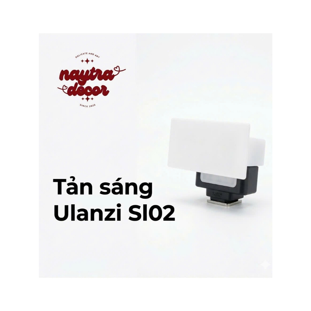 Diffusion สําหรับ Ulanzi Sl02 - Diffusion สําหรับ Sl02 - บรรเทาแสง - การกระจายแสงที่ราบรื่น