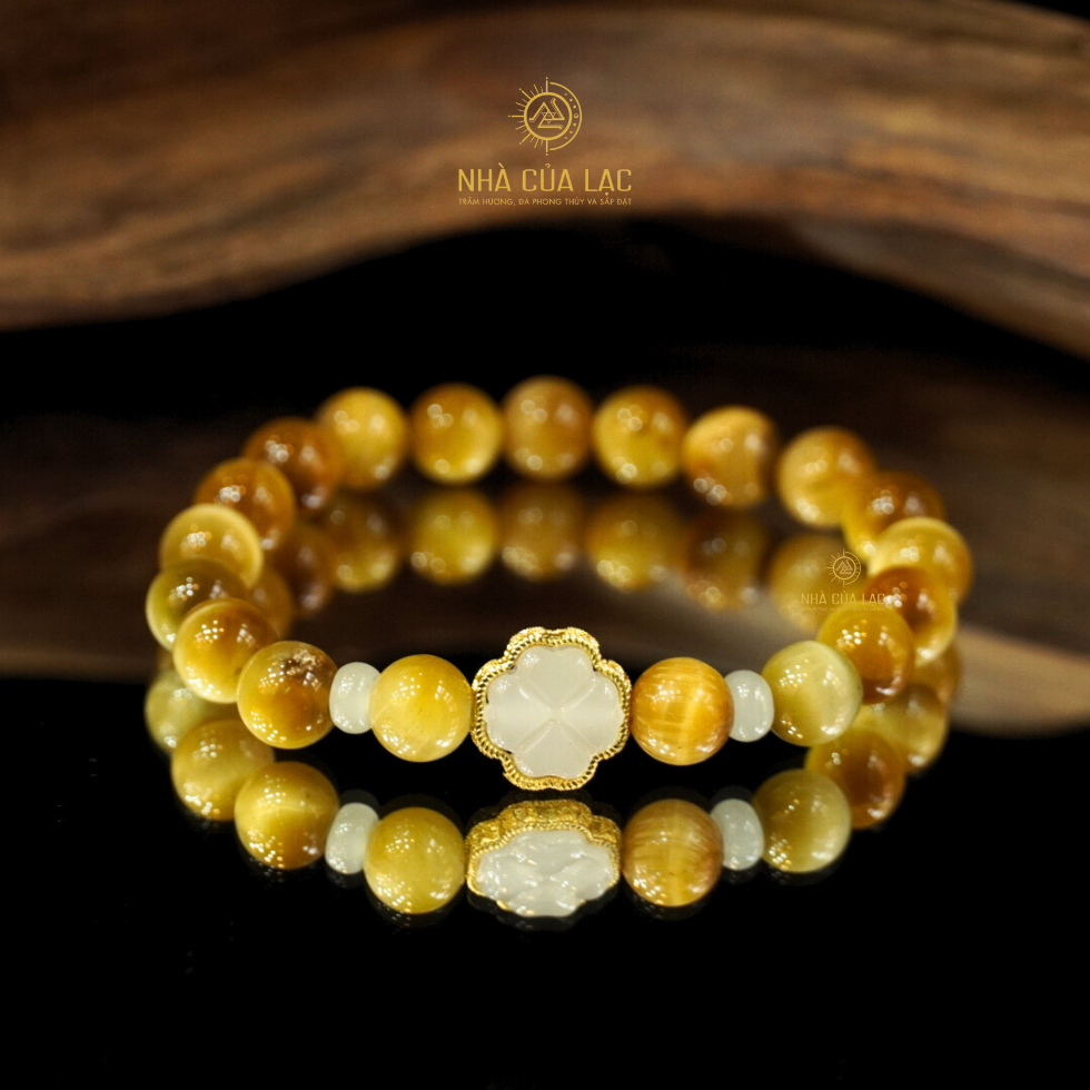 BRAIN BRACELET & FOUR DIEP BACH NGOC - SYMBOL OF LUCK & NOON TIN - 8LI