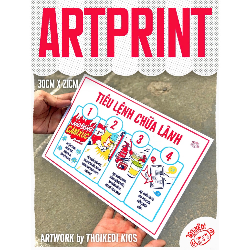 ศิลปะพิมพ์ A4 ''HEALTH DIAMETER