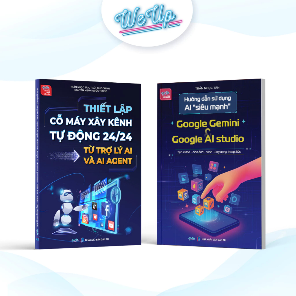 หนังสือคอมโบ: สร้างตัวแทน AI ช่องอัตโนมัติ + คําแนะนําสําหรับใช้ AI "พลังพิเศษ" Google Gemini และ Go