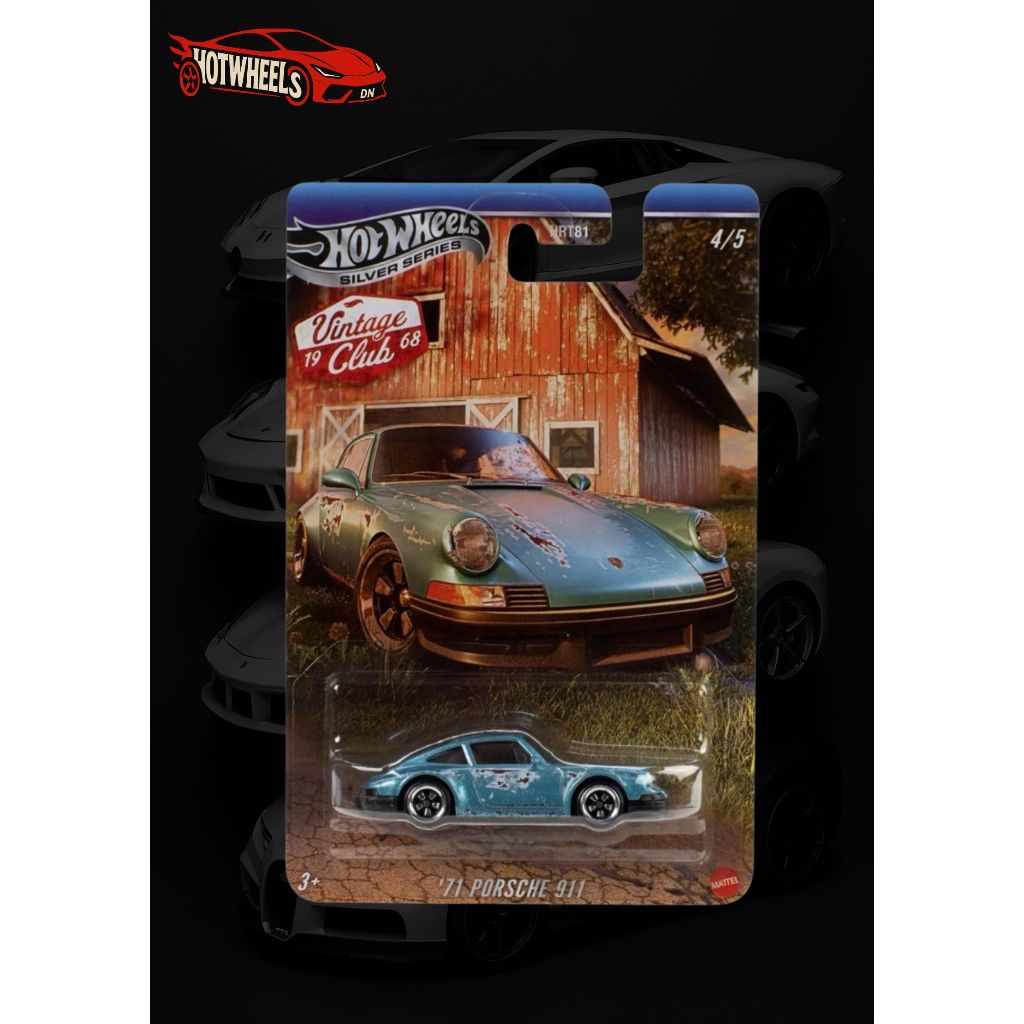 Hotwheels.DN - Hot Wheels Silver Series 71 Porsche 911